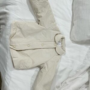 Mango Cream Puffer Jacket for Kids